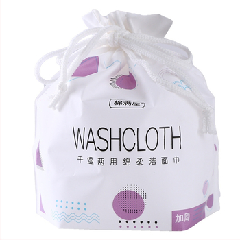 Jednorazová utierka na tvár (Značka: Cotton house; Materiál: Mikrovlákno; Spracovanie: Žiadna personalizácia; Väzba: Jednoduché tkanie)