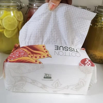 Prosop de față de unică folosință, din fibră ultrafină, model EF, țesătură simplă — The Queen