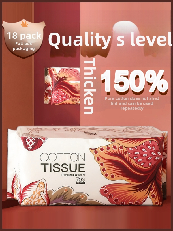 Ühekordne ekstra-paksu näokäter superfinist kiududest, EF muster, siledad lõngad — The Queen