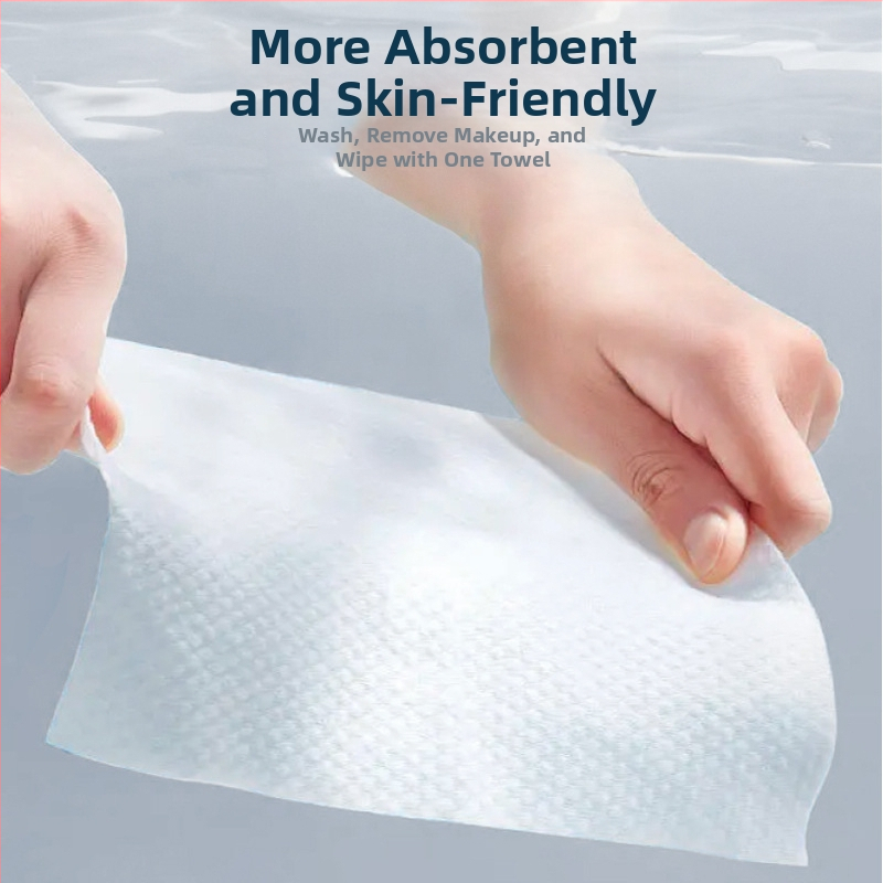 Ühekordne näopuhastuslapp paksu pärlimustriga – materjal: regenereeritud tselluloosi kiud; bränd: Grace/Jie Liya; tootmisprotsess: Muu