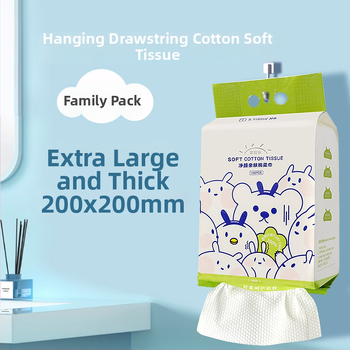 Shake towel ühekordne näo lapp, seinale kinnitatav puhastuslapp, märg/kuiv kahekordne kasutus, puitkiududest