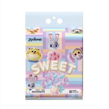 Karājamas vienreizējās sejas tīrīšanas salvetes, 200 gab., augu šķiedras, vienkārša auduma