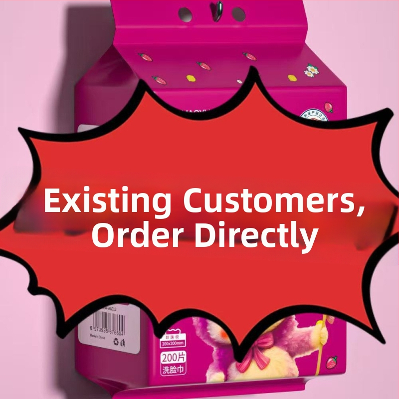 Karājamas vienreizējās sejas tīrīšanas salvetes, 200 gab., augu šķiedras, vienkārša auduma