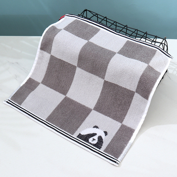 Ručnik za lice, veliki kvadrat, debeo, 100% pamuk, jacquard, 32 vlakna, 50 g, upija vodu za 5–10 sekundi