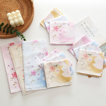 Nosna maramica od čiste pamuka s cvjetnim uzorkom, 16 g, Zelue, mogućnost prilagodbe obrade