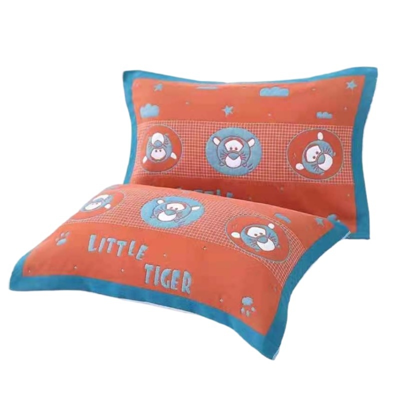 Sanen pagalvės rankšluostis iš marlės, su atspausdintu logotipu, pritaikomas apdorojimas, licencijuota privati etiketė