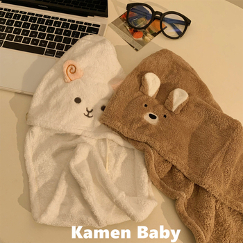 Sušilo za kosu – koralni pliš, 80–99 g, za žene, šivanje i tisak