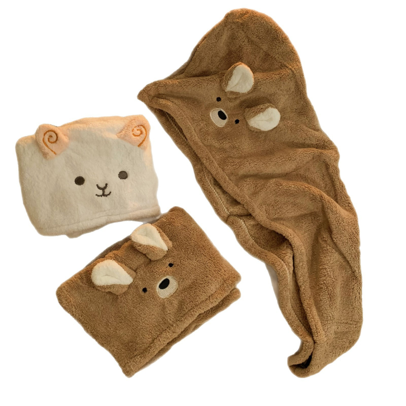 Sušilo za kosu – koralni pliš, 80–99 g, za žene, šivanje i tisak