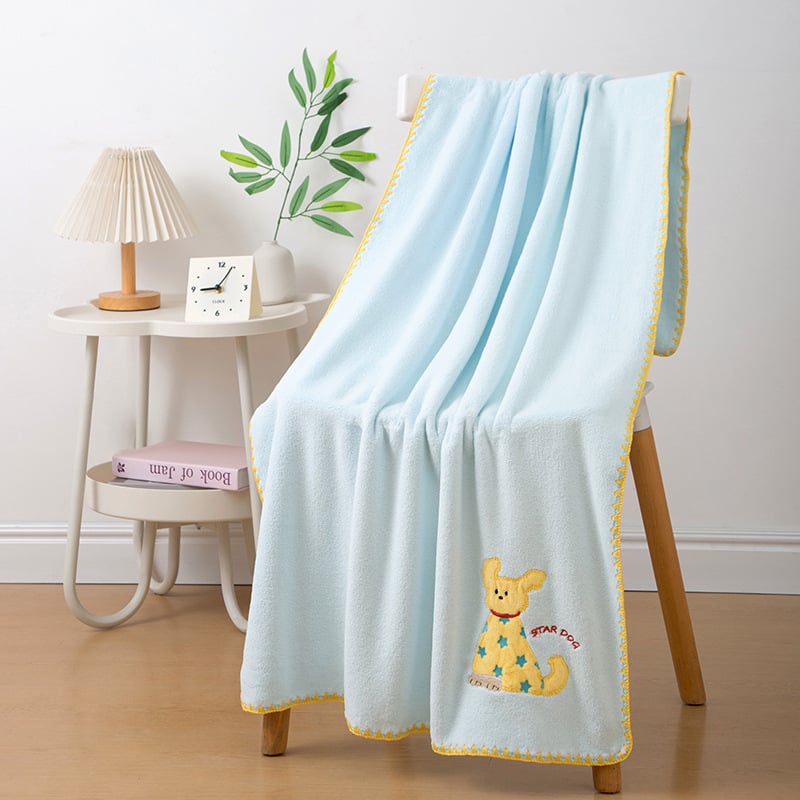 Trokomponentni set ručnika za kupanje od Coral fleece sa ručnikom za lice i turbansom - Materijal: Coral fleece, Težina: 301–350 g, Mogućnost ispisa logotipa