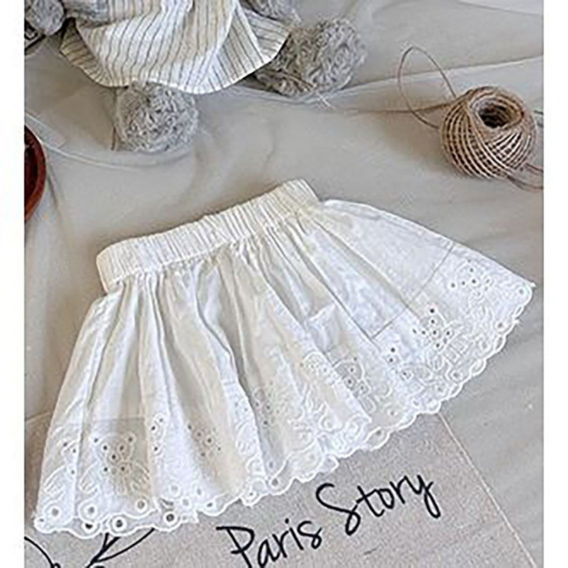 Dječja haljina s čipkastim rubom, cvjetni uzorak, poliester, slatki prinčevski stil