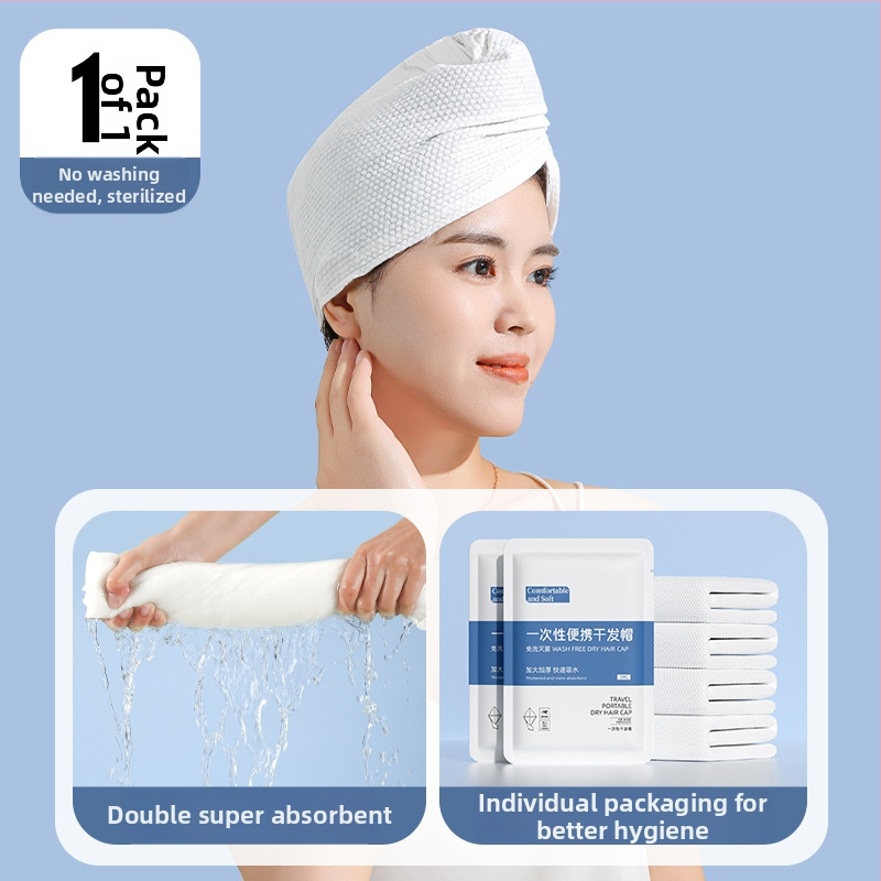 Sušiaci šál na vlasy z mikrovlákna (150D, 80-99 g)