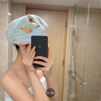 Kapa za sušenje kose s prošivenim slatkim štenadom, pojačana konstrukcija, visoka apsorpcija, brzo sušenje, pulover turbanski stil