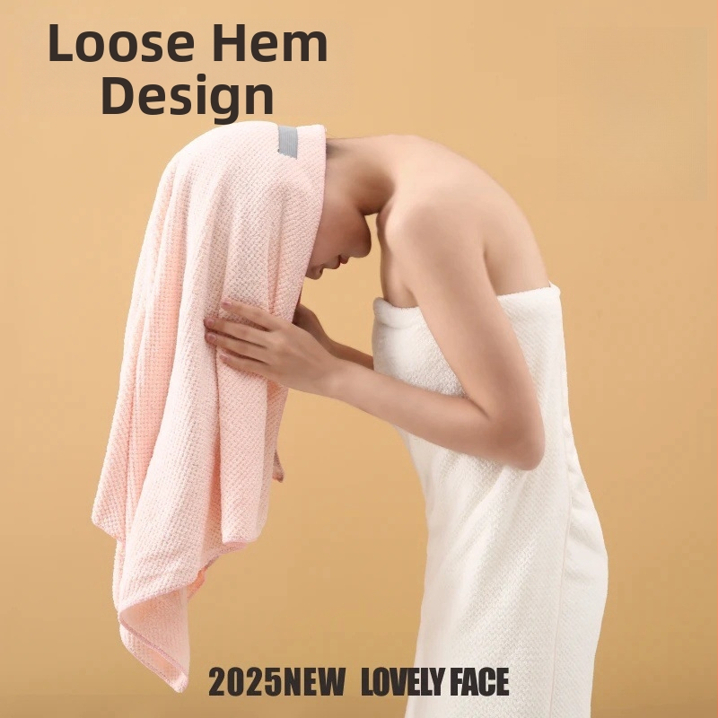 Sušič vlasov, ultra absorbčný, rýchle sušenie, v jednom kuse, uterák na dlhé vlasy, Coral fleece, 150D, 170–199 g