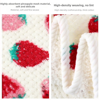 Korálový fleecový šál na sušenie vlasov s logom, prispôsobiteľný, podpora jednorázových objednávok