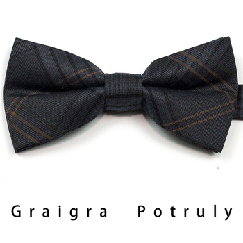 Унисексови вратовръзка хаундстоут жакардова, арроу стил, геометричен дизайн, подплата от полиестер