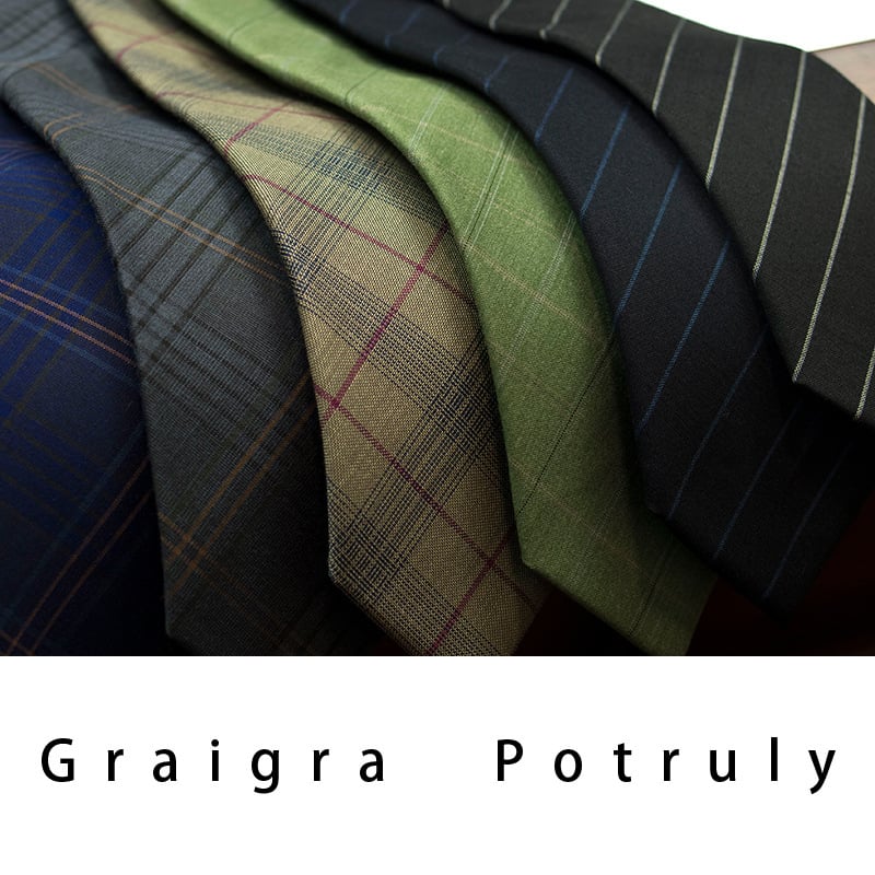 Унисексови вратовръзка хаундстоут жакардова, арроу стил, геометричен дизайн, подплата от полиестер