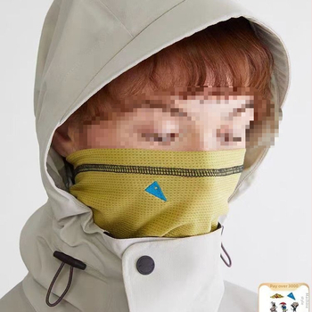 Veido ir kaklo apsauga galvai – dryžuota, Leisure stilius, lauko naudojimui, Chi Weng