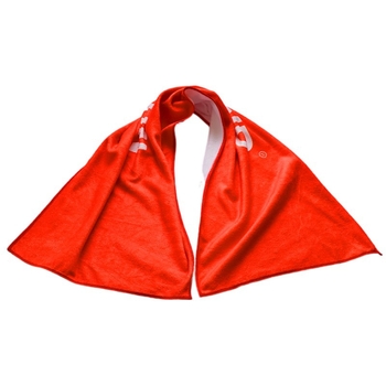 Sporttörölköző mikrofinom rostból, nyomtatott kivitel, 400 g, testre szabható logó, gyors felszívódás 0-5 s