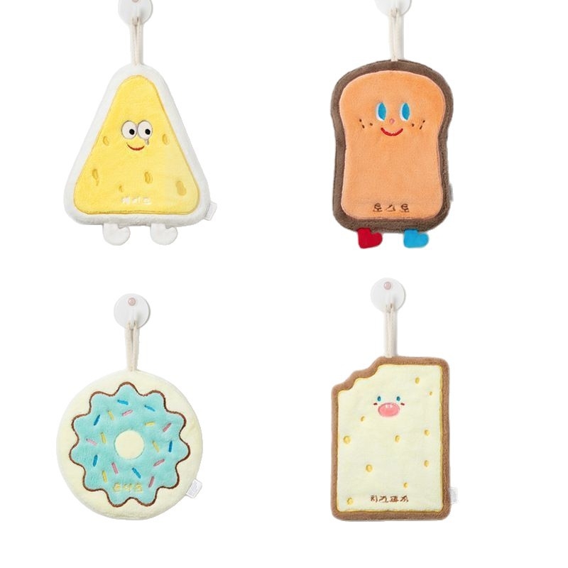 Ručná utierka na ruky s visiacim dizajnom, roztomilá, savá z coral fleece, 32 vlákien, 50–80 g, do kúpeľne a do kuchyne