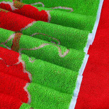 Yonghua Jacquard fürdőlepedő, 100% pamut, nedvszívó és gyorsan száradó, nyomtatott mintázat, 200 g vagy annál több