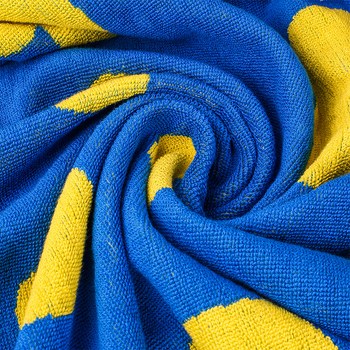 Yonghua Jacquard fürdőlepedő, 100% pamut, nedvszívó és gyorsan száradó, nyomtatott mintázat, 200 g vagy annál több