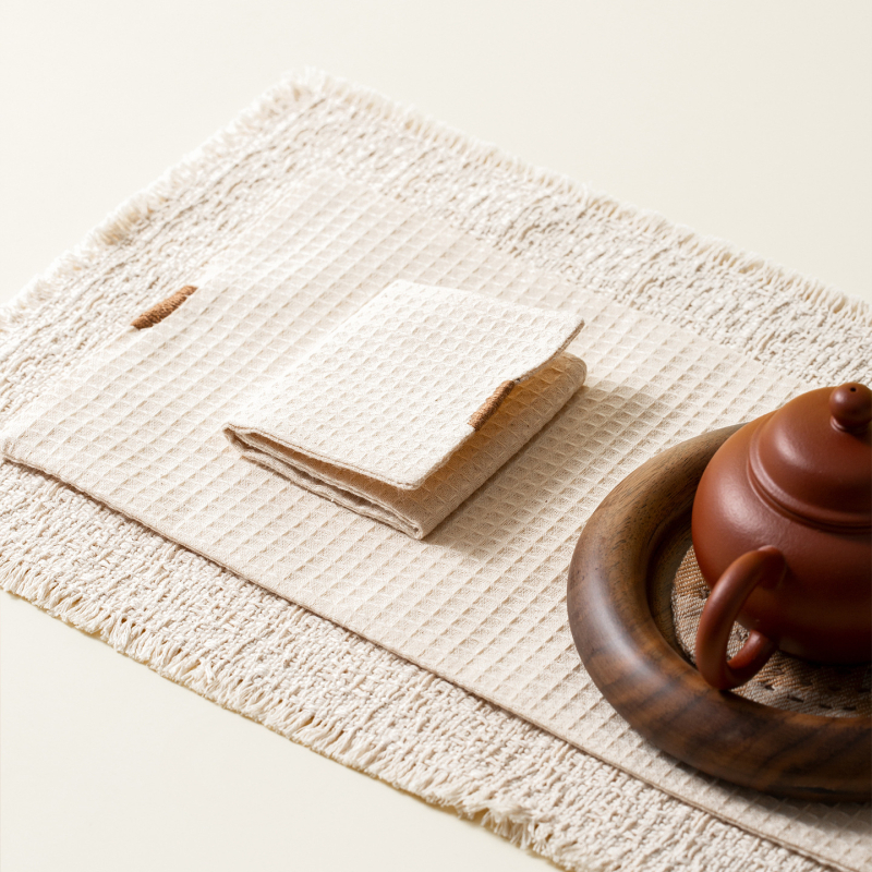 Čajna krpa, vuna, pastoralni stil, lansiranje 2025., pakirano u OPP vrećicu