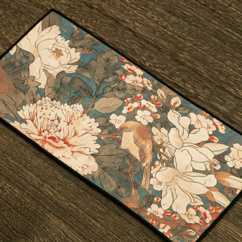 Čajna krpa, od platna, novi kineski stil (Materijal: platno; Stil: novi kineski stil; Kategorija: Čajna krpa)