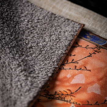 Modesty utierka na čaj z látky, potlač loga, čínskeho štýlu, vydanie 2024