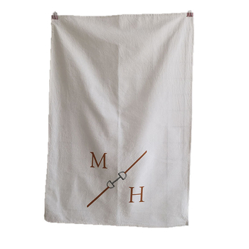 Prosop de bucătărie din 100% bumbac, imprimare digitală, 110 g, absorbție 5–10 s, personalizabil