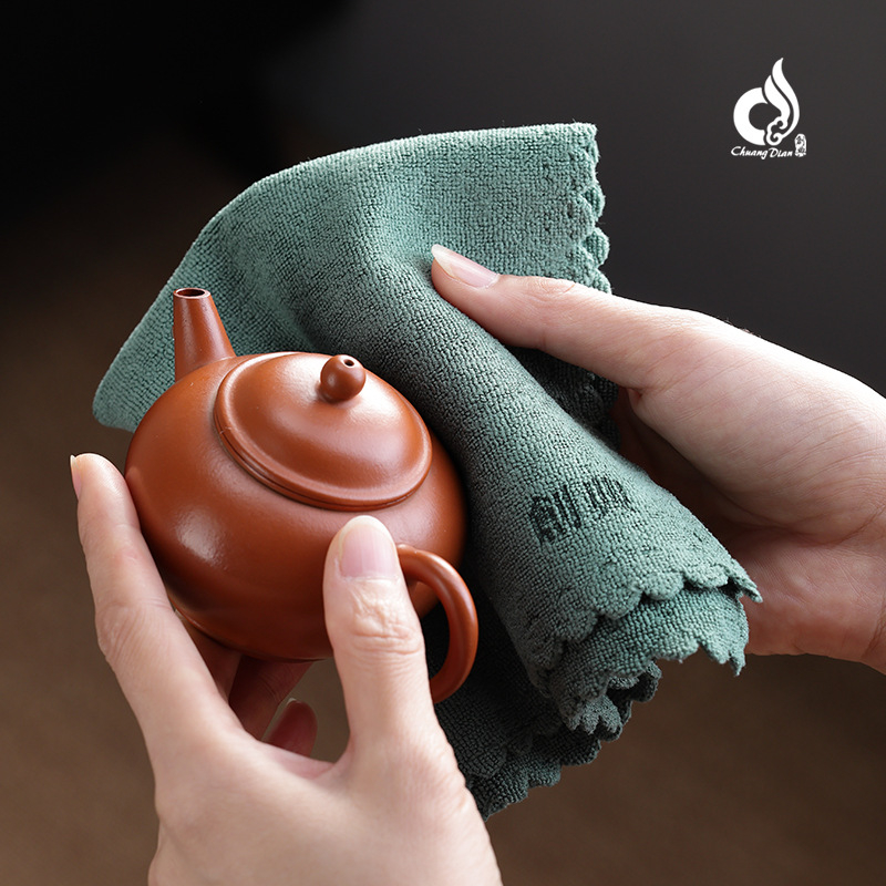 Prosop de ceai - Chenille pentru curățarea ceainicelor și a seturilor de ceai