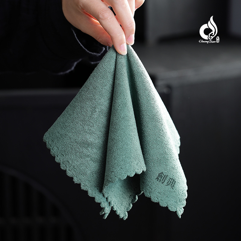 Prosop de ceai - Chenille pentru curățarea ceainicelor și a seturilor de ceai