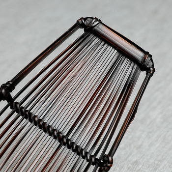 Lakirani držač za čajnu krpu od bambusa i posuda za grickalice – japanski stil, kineski stil, pribor za čajnu ceremoniju