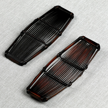 Lakirani držač za čajnu krpu od bambusa i posuda za grickalice – japanski stil, kineski stil, pribor za čajnu ceremoniju