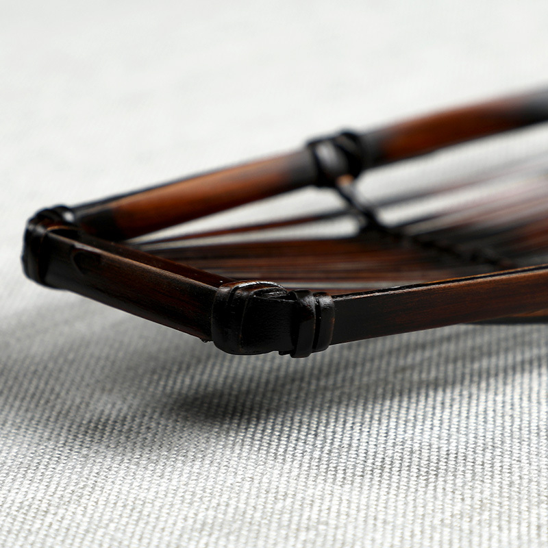 Lakirani držač za čajnu krpu od bambusa i posuda za grickalice – japanski stil, kineski stil, pribor za čajnu ceremoniju