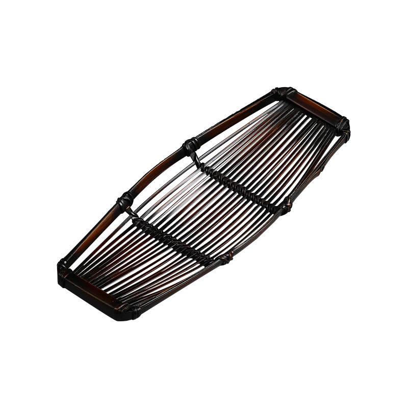 Lakirani držač za čajnu krpu od bambusa i posuda za grickalice – japanski stil, kineski stil, pribor za čajnu ceremoniju