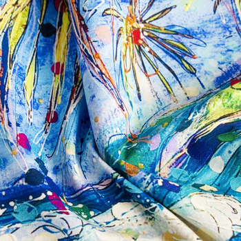 Prosop de bucătărie din tifon, țesătură twill, model graffiti, stil european și american de stradă