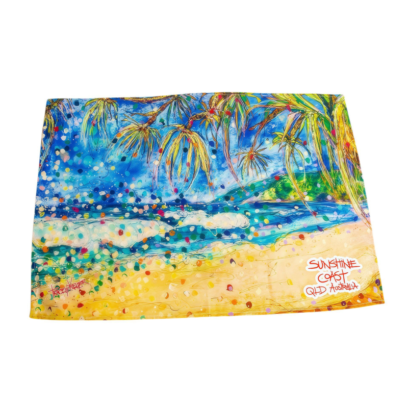 Prosop de bucătărie din tifon, țesătură twill, model graffiti, stil european și american de stradă