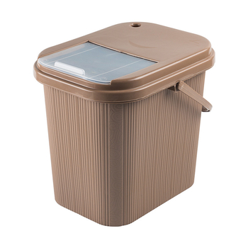 Fu Yayu četvrtasta plastična kanta za ostatke čaja sa cjedilom, jednostavan stil