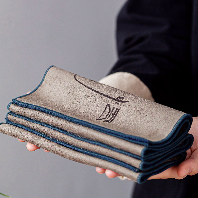 Tea Room Zen apsorbirajući ručnik za čaj, od superfin vlakana, duga ručnik, mogućnost prilagodbe logotipa, podloga za čajni stol, apsorpcija vode 26–30 s
