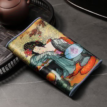 Čajna krpa, materijal: vlakna, podrijetlo: Dehua, stil: National Tide, s tiskanim logom