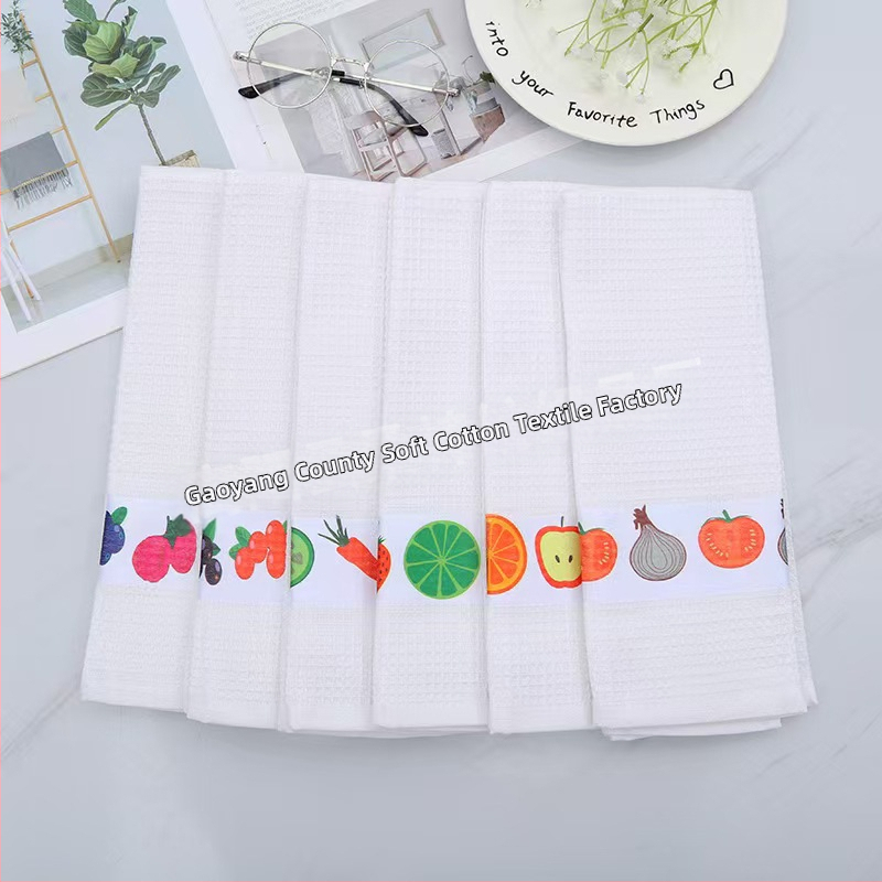 Tee rätik - segamaterjal, 55 g, Logotüübi printimine saadaval, Vee imendumine 5–10 s