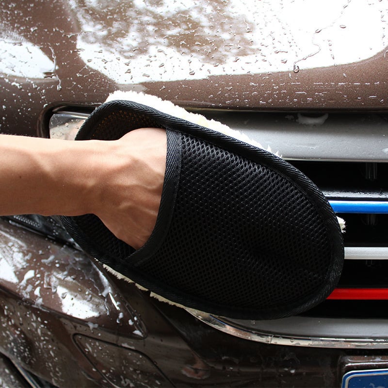 Rukavice za čišćenje automobila – Mikrofibra, Orange West, Bez prilagođavanja