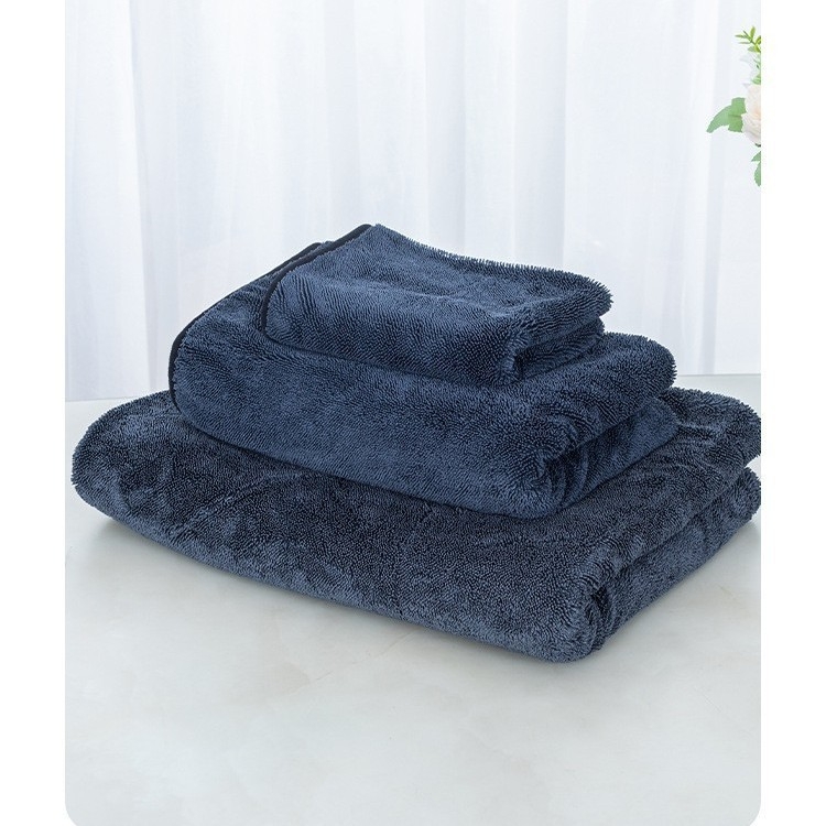 Krpa za pranje automobila, dvostrana, debela, upija vodu, bez tragova, mikrovlakno 1200gsm