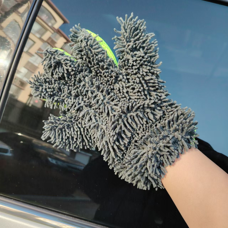 Pet prstene rukavice za pranje automobila od Chenille Velvet – brzo upijanje vode, poliestersko vlakno, 50 g, marka Xinchuan