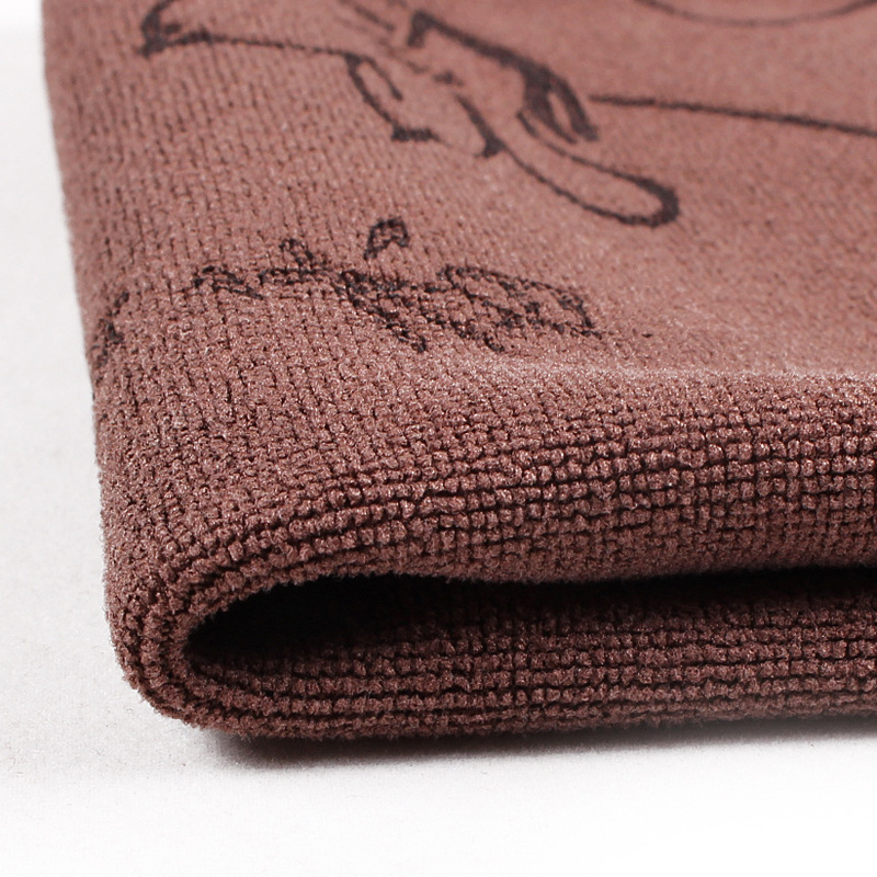 Кухненска кърпа за чай с лого принт, удебелена и силно абсорбираща, опакована в OPP пакет, 0,1 кг