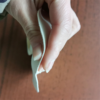 Jiemeiya πανί καθαρισμού από γούνα προβάτου για αυτοκίνητο και γυαλιά, παχύτερο, εξαιρετικά απορροφητικό, χωρίς τρίχες