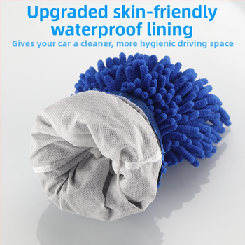 Chenille rukavice na umývanie auta Cai Run