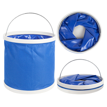 Găleată pliabilă pentru spălarea mașinii – portabilă, pentru exterior, din Oxford, Lanbowang, personalizabilă cu etichetă privată.