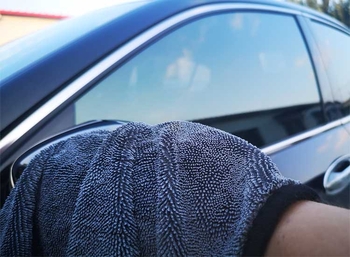 Prosop de spălat mașină cu fibre răsucite, absorbant, 650 g, microfibră 80% poliester + 20% poliamidă, țesătură spirală, fir răsucit