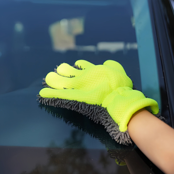 Rukavice za pranje automobila, koralni velur materijal, Weilier Shield marka, prilagodba dostupna